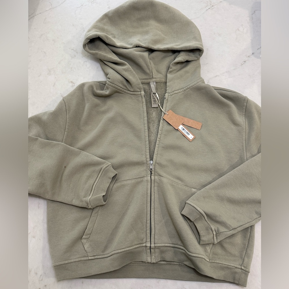 Skims Crop Hoodie NWT Medium